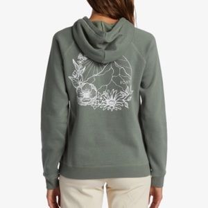 ROXY Mountain Day Go To Hoodie, Size M